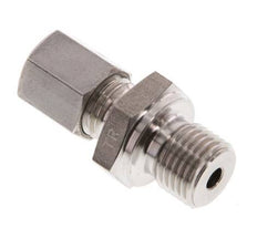 G 1/4'' Buitendraad x 6L RVS Rechte Snijring Koppeling 315 Bar DIN 2353