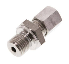 G 1/4'' Buitendraad x 6L RVS Rechte Snijring Koppeling 315 Bar DIN 2353