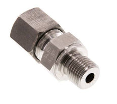 G 1/4'' Buitendraad x 8S RVS Rechte Snijring Koppeling 630 Bar DIN 2353