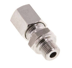 G 1/8'' Buitendraad x 6L RVS Rechte Snijring Koppeling 315 Bar DIN 2353