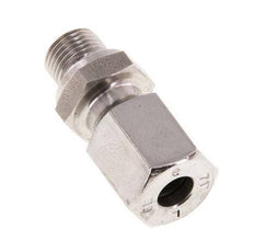 G 1/8'' Buitendraad x 6L RVS Rechte Snijring Koppeling 315 Bar DIN 2353