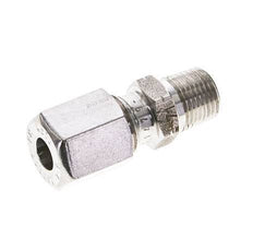 1/8'' NPT Male x 6L Stainless steel Straight Cutting Ring 315 Bar DIN 2353