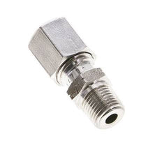 1/8'' NPT Male x 6L Stainless steel Straight Cutting Ring 315 Bar DIN 2353