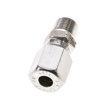 1/8'' NPT Male x 6L Stainless steel Straight Cutting Ring 315 Bar DIN 2353