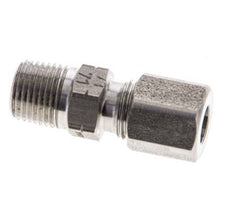 1/8'' NPT Male x 6LL Stainless steel Straight Cutting Ring 100 Bar DIN 2353