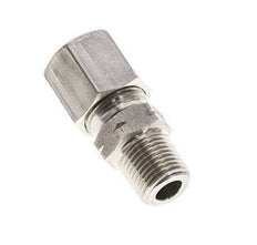 1/8'' NPT Male x 8LL Stainless steel Straight Cutting Ring 100 Bar DIN 2353