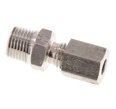 R 1/8'' Buitendraad x 4LL RVS Rechte Snijring Koppeling 100 Bar DIN 2353