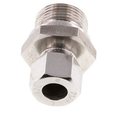 G 3/4'' Buitendraad x 12L RVS Rechte Snijring Koppeling 315 Bar DIN 2353