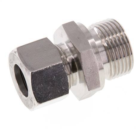 G 3/4'' Male x 15L Stainless steel Straight Cutting Ring 315 Bar DIN 2353