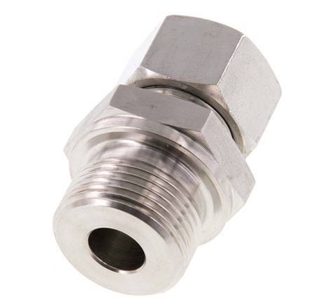 G 3/4'' Buitendraad x 15L RVS Rechte Snijring Koppeling 315 Bar DIN 2353