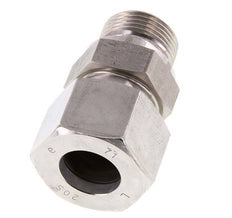 G 3/4'' Buitendraad x 20S RVS Rechte Snijring Koppeling 400 Bar DIN 2353