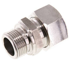 G 3/4'' Buitendraad x 22L RVS Rechte Snijring Koppeling 160 Bar DIN 2353