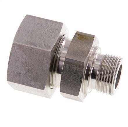 G 3/4'' Male x 25S Stainless steel Straight Cutting Ring 400 Bar DIN 2353