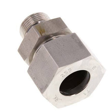 G 3/4'' Buitendraad x 25S RVS Rechte Snijring Koppeling 400 Bar DIN 2353