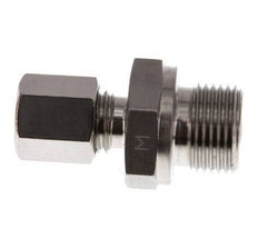G 3/8'' Buitendraad x 6L RVS Rechte Snijring Koppeling 315 Bar DIN 2353