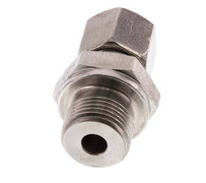 G 3/8'' Buitendraad x 8L RVS Rechte Snijring Koppeling 315 Bar DIN 2353