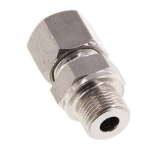 G 3/8'' Buitendraad x 10S RVS Rechte Snijring Koppeling 630 Bar DIN 2353