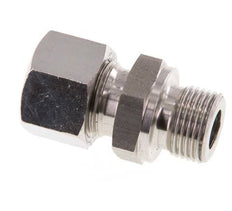 G 3/8'' Buitendraad x 12L RVS Rechte Snijring Koppeling 315 Bar DIN 2353