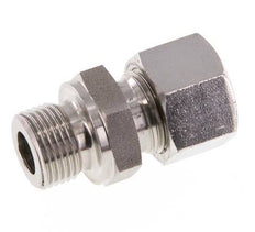 G 3/8'' Buitendraad x 12L RVS Rechte Snijring Koppeling 315 Bar DIN 2353