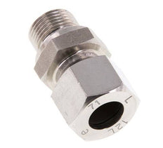 G 3/8'' Buitendraad x 12L RVS Rechte Snijring Koppeling 315 Bar DIN 2353