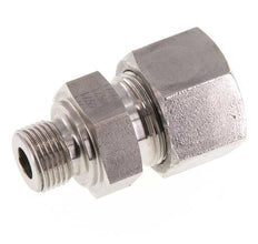 G 3/8'' Buitendraad x 16S RVS Rechte Snijring Koppeling 400 Bar DIN 2353