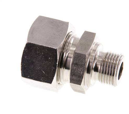 G 3/8'' Buitendraad x 18L RVS Rechte Snijring Koppeling 315 Bar DIN 2353