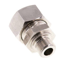 G 3/8'' Buitendraad x 18L RVS Rechte Snijring Koppeling 315 Bar DIN 2353