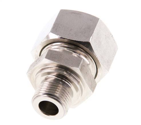 G 3/8'' Buitendraad x 18L RVS Rechte Snijring Koppeling 315 Bar DIN 2353