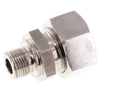 G 3/8'' Buitendraad x 18L RVS Rechte Snijring Koppeling 315 Bar DIN 2353