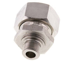 G 3/8'' Buitendraad x 22L RVS Rechte Snijring Koppeling 160 Bar DIN 2353