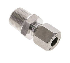 3/8'' NPT Buitendraad x 8L RVS Rechte Snijring Koppeling 315 Bar DIN 2353