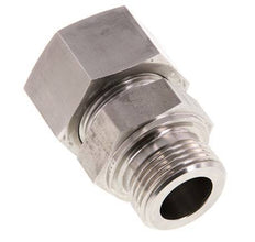 G 1'' Buitendraad x 25S RVS Rechte Snijring Koppeling 400 Bar DIN 2353