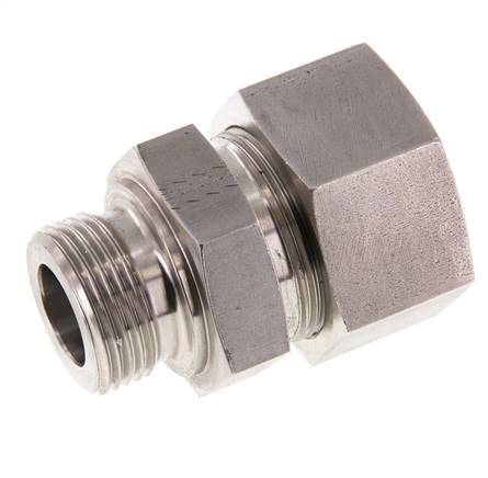 G 1'' Buitendraad x 30S RVS Rechte Snijring Koppeling 400 Bar DIN 2353