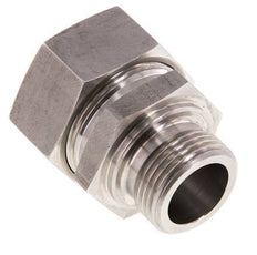 G 1'' Buitendraad x 35L RVS Rechte Snijring Koppeling 160 Bar DIN 2353