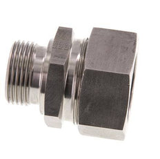 G 1'' Buitendraad x 35L RVS Rechte Snijring Koppeling 160 Bar DIN 2353