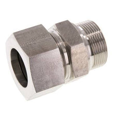 G 1 1/2'' Buitendraad x 38S RVS Rechte Snijring Koppeling 315 Bar DIN 2353