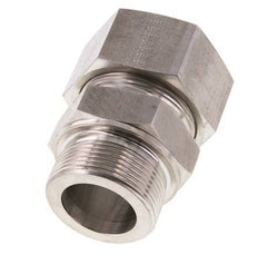 G 1 1/2'' Buitendraad x 38S RVS Rechte Snijring Koppeling 315 Bar DIN 2353
