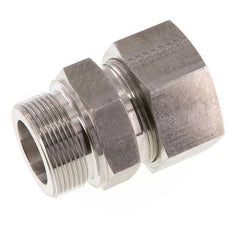 G 1 1/2'' Buitendraad x 38S RVS Rechte Snijring Koppeling 315 Bar DIN 2353