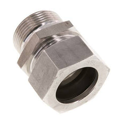 G 1 1/4'' Buitendraad x 35L RVS Rechte Snijring Koppeling 160 Bar DIN 2353