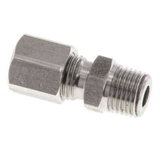 M10x1 Buitendraad x 6LL RVS Rechte Snijring Koppeling 100 Bar DIN 2353