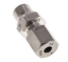 M14x1.5 Buitendraad x 6S RVS Rechte Snijring Koppeling 630 Bar DIN 2353
