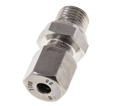 M14x1.5 Buitendraad x 6S RVS Rechte Snijring Koppeling 630 Bar DIN 2353