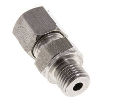 M14x1.5 Buitendraad x 8S RVS Rechte Snijring Koppeling 630 Bar DIN 2353