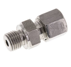 M14x1.5 Buitendraad x 8S RVS Rechte Snijring Koppeling 630 Bar DIN 2353