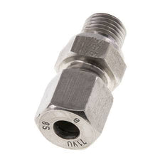 M14x1.5 Buitendraad x 8S RVS Rechte Snijring Koppeling 630 Bar DIN 2353