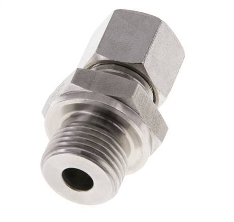 M18x1.5 Buitendraad x 10L RVS Rechte Snijring Koppeling 315 Bar DIN 2353