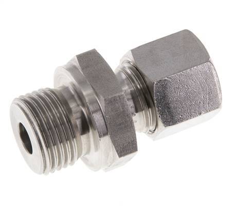 M18x1.5 Buitendraad x 10L RVS Rechte Snijring Koppeling 315 Bar DIN 2353