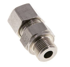 M18x1.5 Buitendraad x 12S RVS Rechte Snijring Koppeling 630 Bar DIN 2353