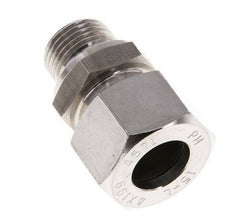 M18x1.5 Buitendraad x 15L RVS Rechte Snijring Koppeling 315 Bar DIN 2353