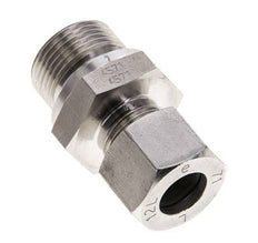 M22x1.5 Male x 12L Stainless steel Straight Cutting Ring 315 Bar DIN 2353